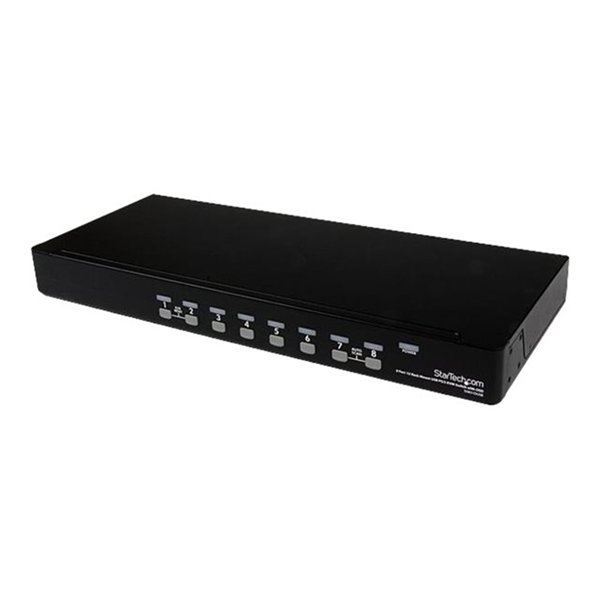 8 Port 1U Rackmount USB PS/2 KVM Switch