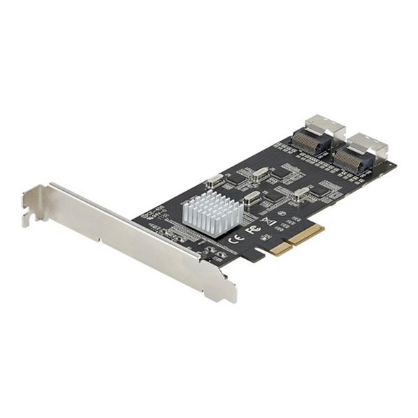 8 Port 6Gbps SATA PCIe Card Controller
