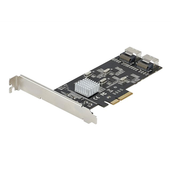 8 Port 6Gbps SATA PCIe Card Controller
