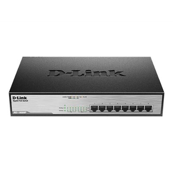 8-Port Desktop Gigabit PoE+Switch