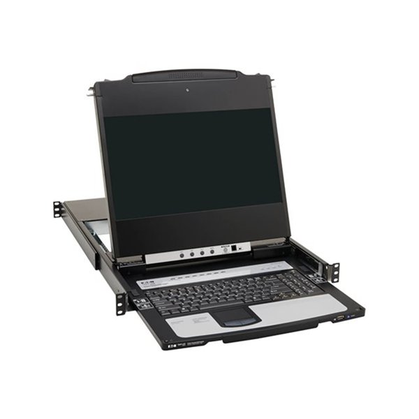 8-Port KVM Switch 17 in. LCD DisplayPort IP Remote