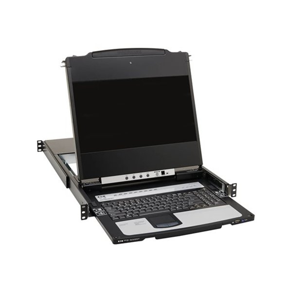 8-Port KVM Switch Console DisplayPort 17 in. LCD 1U