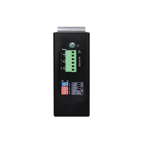 8-Port Lite Managed Industrial Gigabit Ethernet Switch - 10/100/1000 Mbps PoE+ 30W 2 GbE SFP Slots -10 to 60C DIN Mount