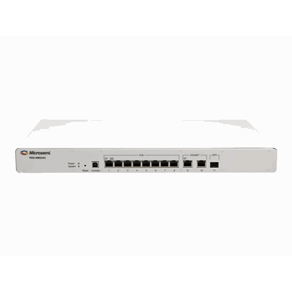 8-port PoE switch BT 480W AC US cord