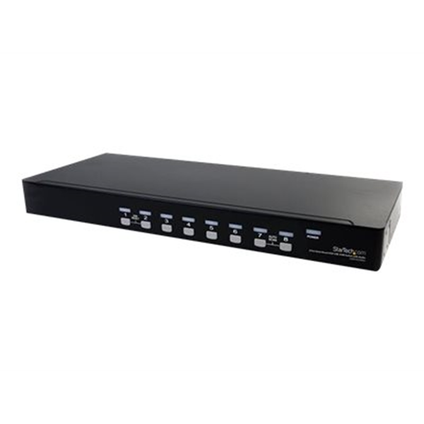 8 Port USB VGA KVM Switch with Audio