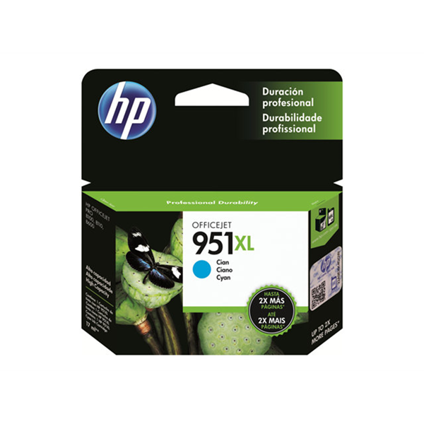 951XL originele ink cartridge cyaan high capacity 1.500 paginas 1-pack Blister multi tag Officejet