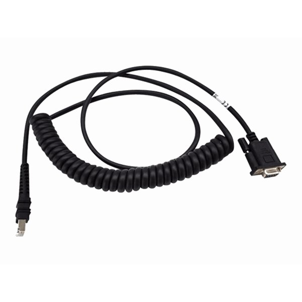 9FT RS232 CABLE DB9-F COILED POWER PIN 9