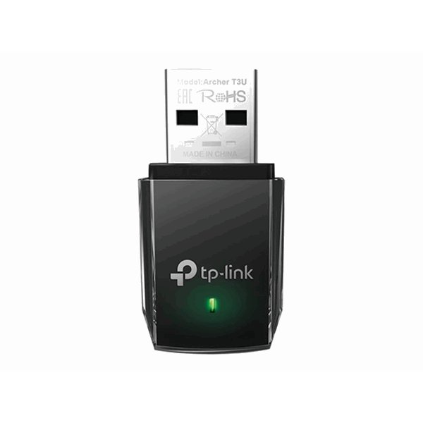 AC1300 Mini Wi-Fi MU-MIMO USB Adapter Mini Size  867Mbps at 5GHz + 400Mbps at 2.4GHz  USB 3.0