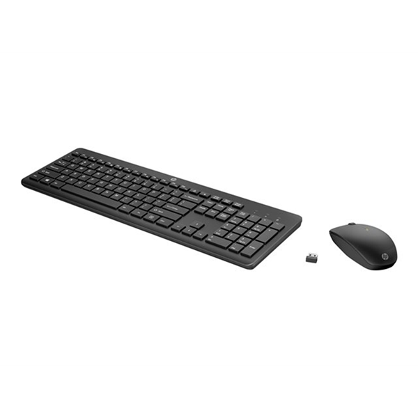 ACC: HP 230 WL Mouse+KB Combo EMEA - INTL English Loc - Euro plug