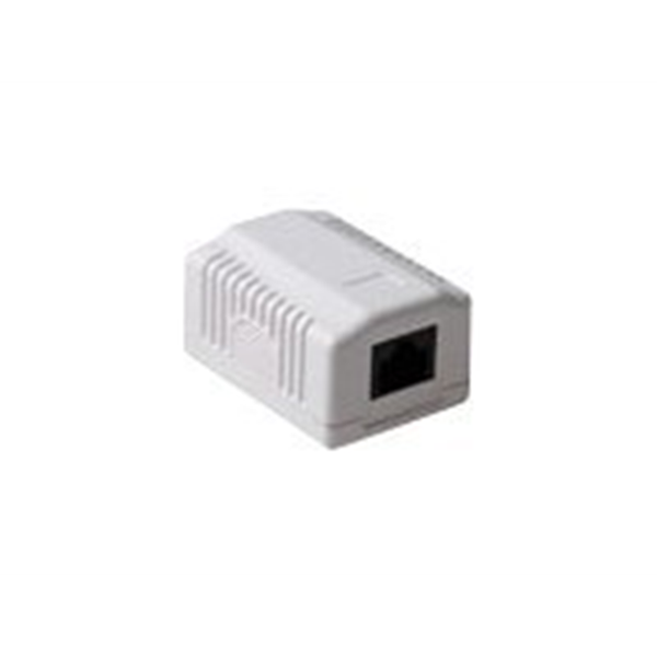 ACT Modulair opbouwdoos unshielded 1-voudig CAT6