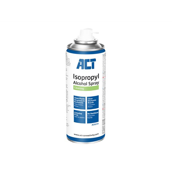 ACT - schoonmaakspray - 200 ml, isopropyl-alcohol ACT - schoonmaakspray - 200 ml, isopropyl-alcohol
