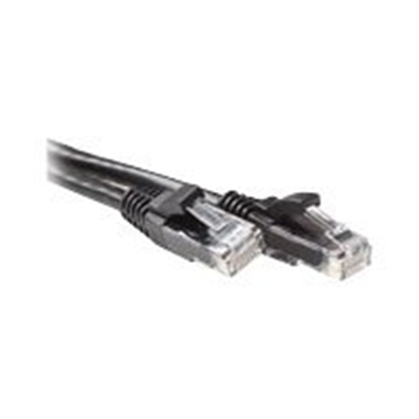 ACT Zwarte 5 meter U/UTP CAT6 patchkabel snagless met RJ45 connectoren