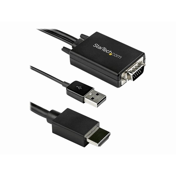 Adapter - VGA to HDMI - 2 m 6.6 ft.