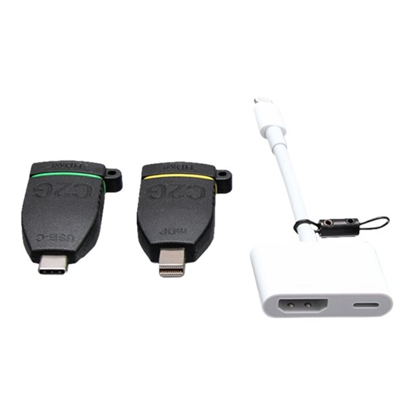 Adptr Ring mDP USB-C and Lgntng