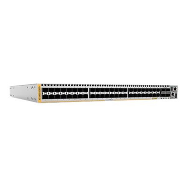 Advanced Layer 3 Stackable Switch. 48x 1/10G SFP+ slot 4x 40/100G QSFP28 slot and 2x PSU bays. PSU must be ordered separately.