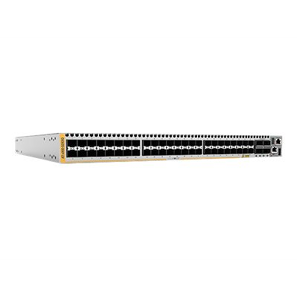 Advanced Layer 3 Stackable Switch. 48x 1/10G SFP+ slot 4x 40/100G QSFP28 slot and 2x PSU bays. PSU must be ordered separately.