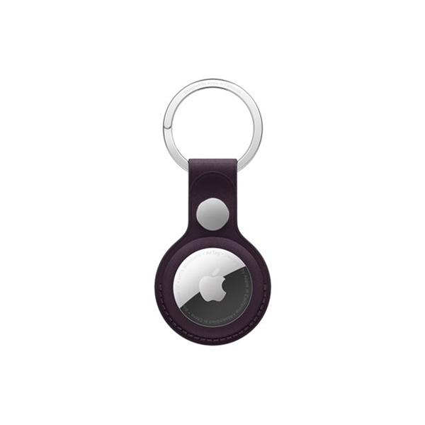 Airtag Finewoven Key Ring Blackberry