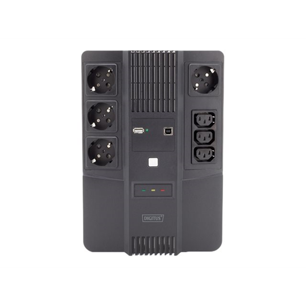 All-in-One UPS, 600VA/360W, LED 12V/7Ah