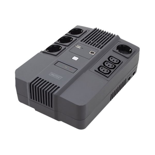 All-in-One UPS, 800VA/480W, LED 12V/9Ah