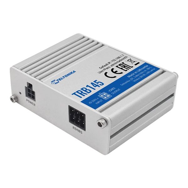 An ultra-small lightweight and energy-efficient IoT gateway equipped with mission-critical LTE connectivity that comes with an RS485 interface.