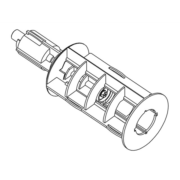 ASSY 3/1.5 MEDIA SUPPLY HUB ASSY 3/1.5 MEDIA SUPPLY HUB