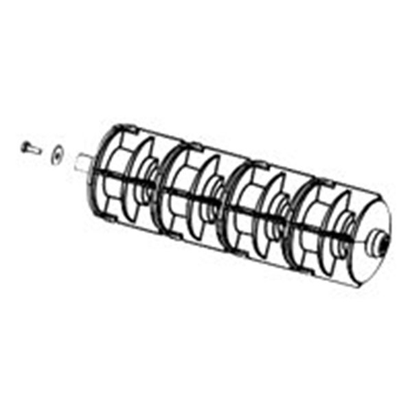 ASSY, MEDIA SUPPLY HUB H8 - METAL