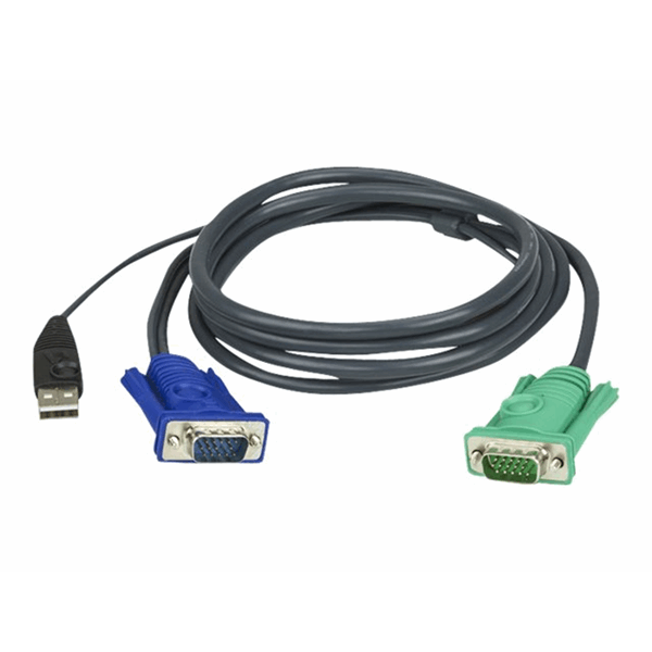 ATEN 2L-5202U VGA/USB 1.8m 1pk Intf Cbl