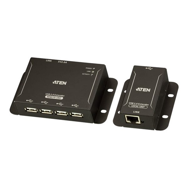 Aten 4-Port USB 2.0 CAT 5 Extender (up to 50m) Aten 4-Port USB 2.0 CAT 5 Extender (up to 50m)