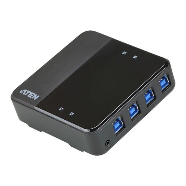 Aten 4 x 4-Port USB 3.0 Peripheral Sharing Switch with USB-C Cable Aten 4 x 4-Port USB 3.0 Peripheral Sharing Switch with USB-C Cable