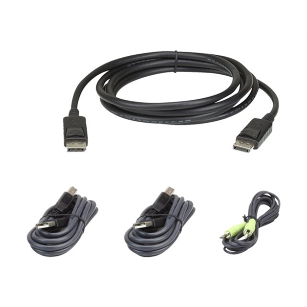 Aten DP Secure KVM: 1.8M USB DisplayPort