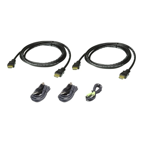 Aten DVI-D Dual Link Dual Display Secure KVM: 1 8M USB DVI-D Dual Link Dual Display