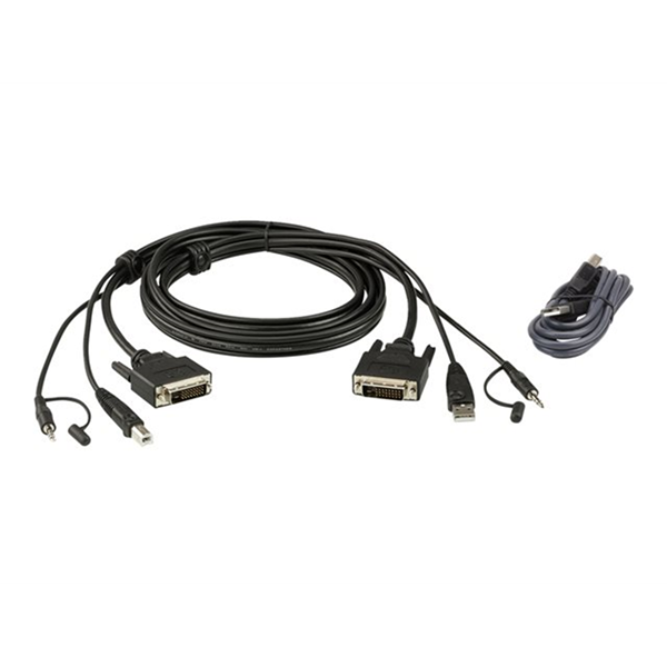 Aten  DVI-D Dual Link Secure KVM 1 8M USB DVI-D Dual Link