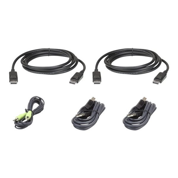 Aten USB DisplayPort Dual Display Secure KVM: 3M USB DisplayPort Dual Display