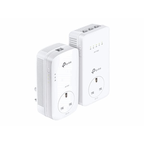 AV1300 Gigabit Passthrough Powerline acWi-Fi Extend er