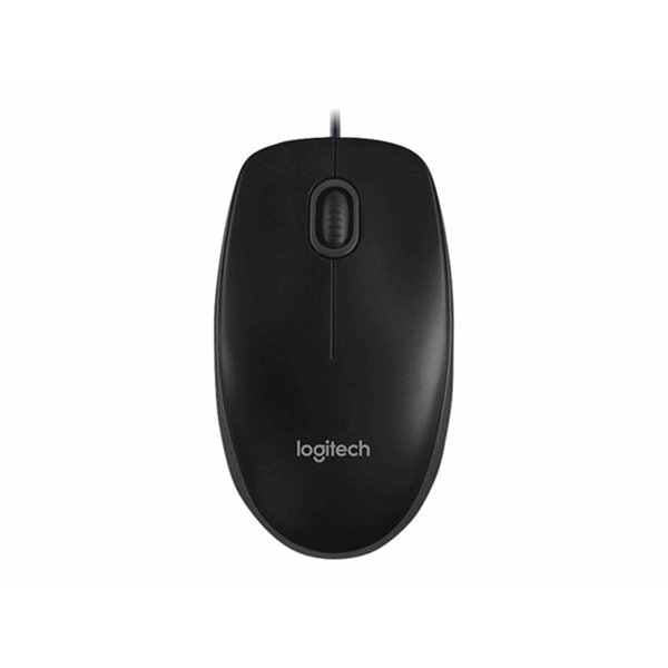 B100 Optical USB Mouse for Bus - BLACK