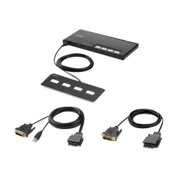 Belkin 4-Port Single Head DVI Modular Se