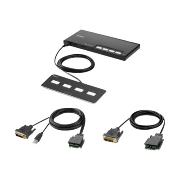 Belkin 4-Port Single Head DVI Modular Se