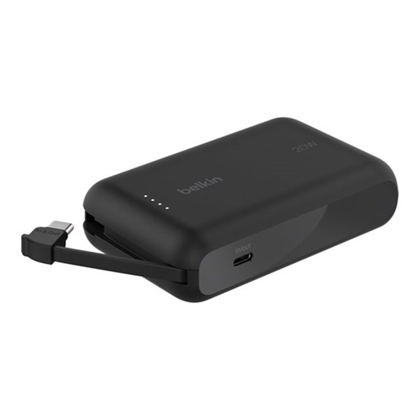 Belkin POWER BANK 10K WITH INTEGRATED CA