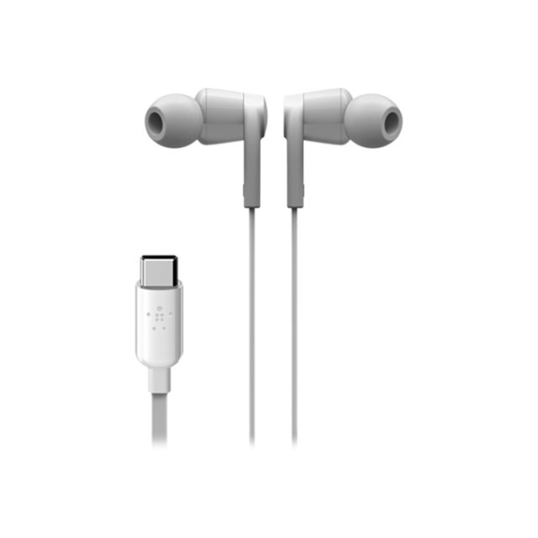 Belkin USB-C IN-EAR HEADPHONE White