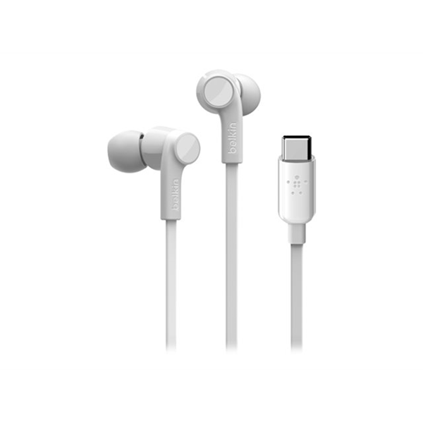 Belkin USB-C IN-EAR HEADPHONE White