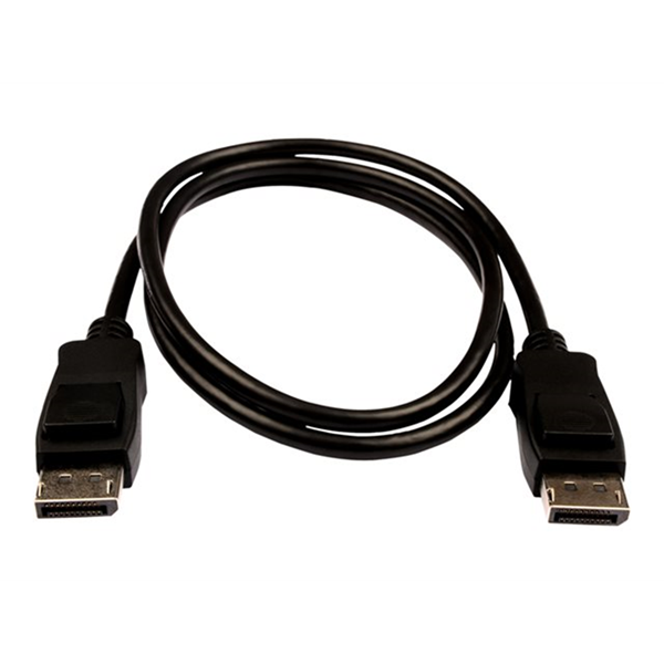 Black Video Cable DisplayPort1M 3.3ft 1. Black Video Cable DisplayPort1M 3.3ft 1.