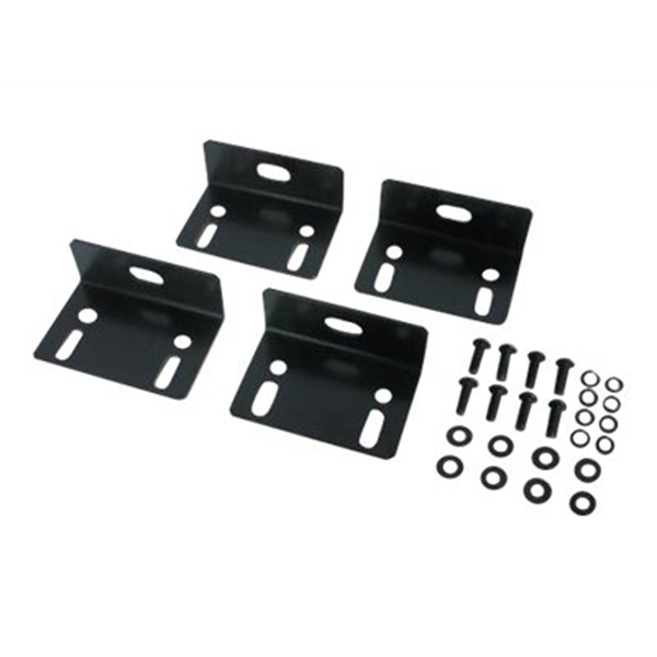 Bolt-down Bracket Kit. Black