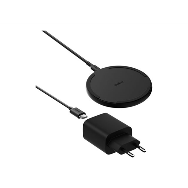 BOOSTCHARGE 15w Pad Black w/PSU