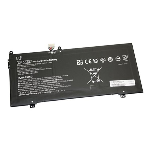 BTI 11.55V 60WHr Lithium-Ion Battery for