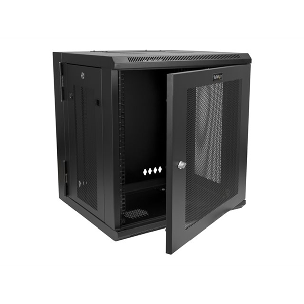 Cabinet - Wallmount w/Hinge 12U