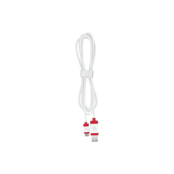 CABLE 1.5 BRAIDED WHITE USB 2.0 USB A US