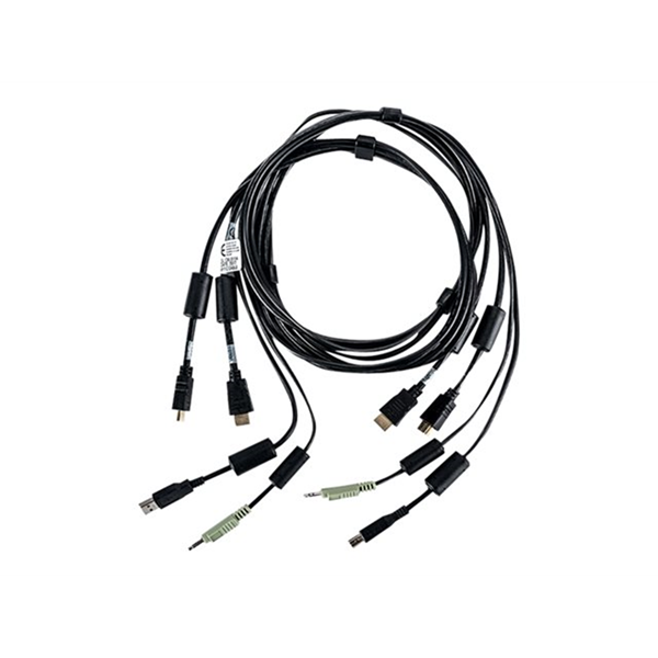 CABLE 2-HDMI/1-USB/1-AUDIO 6FT (SC940H)