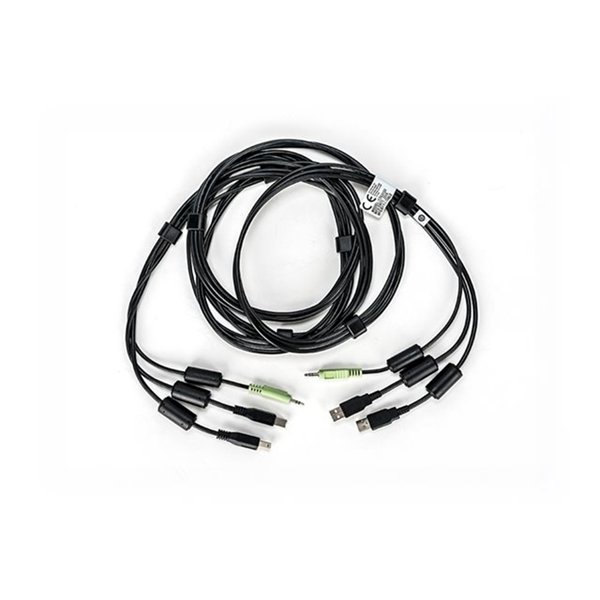 CABLE ASSY 2-USB/1-AUDIO 10FT (SCKM145)