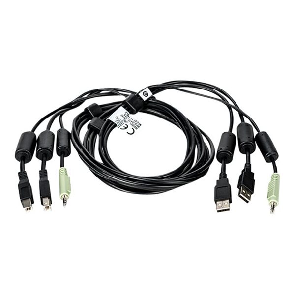CABLE ASSY 2-USB/1-AUDIO 6FT (SCKM145)