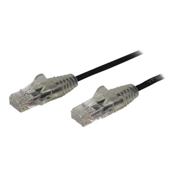 Cable - Black Slim CAT6 Patch Cord 3m